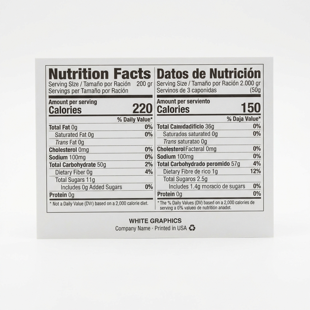NutritionFacts Labels