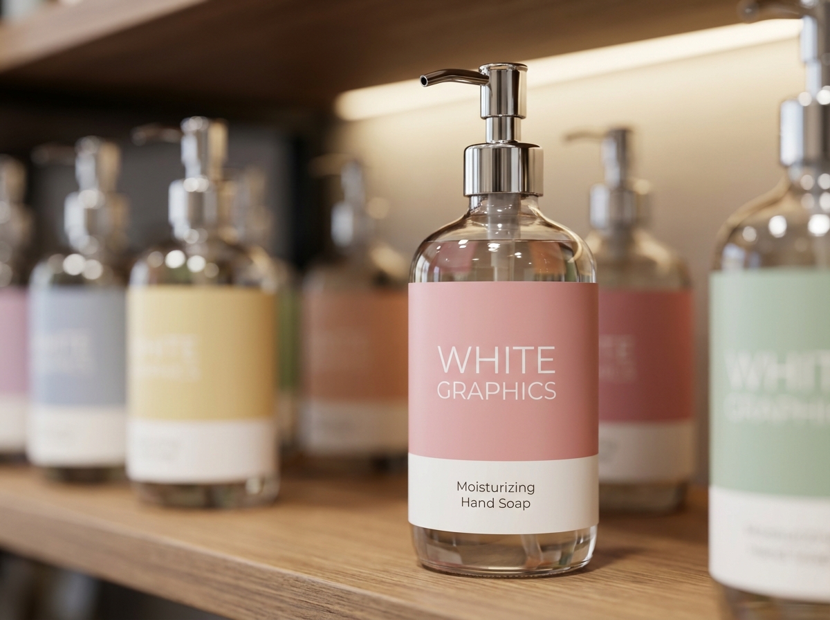 Custom soap product labels