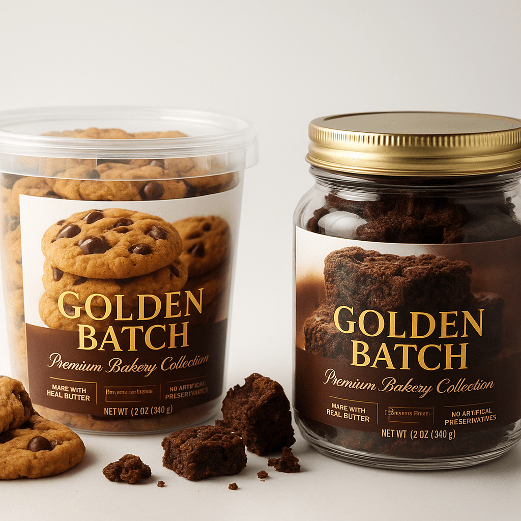 Custom cookie and baked goods labels