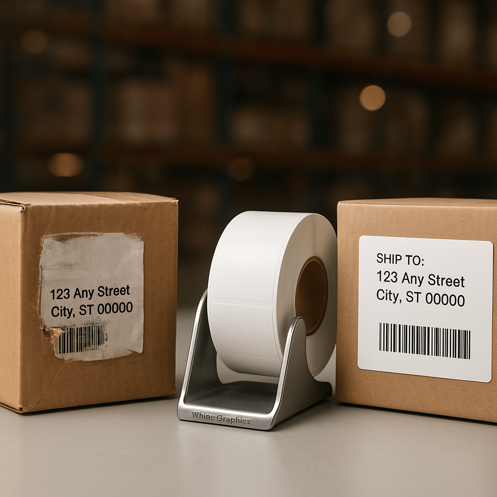 Cover up replacement labels