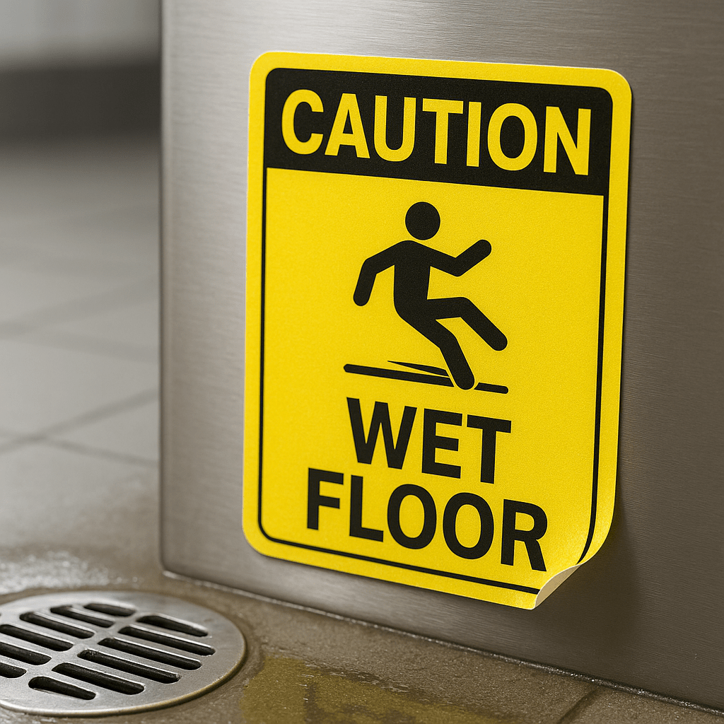 Custom industrial labels