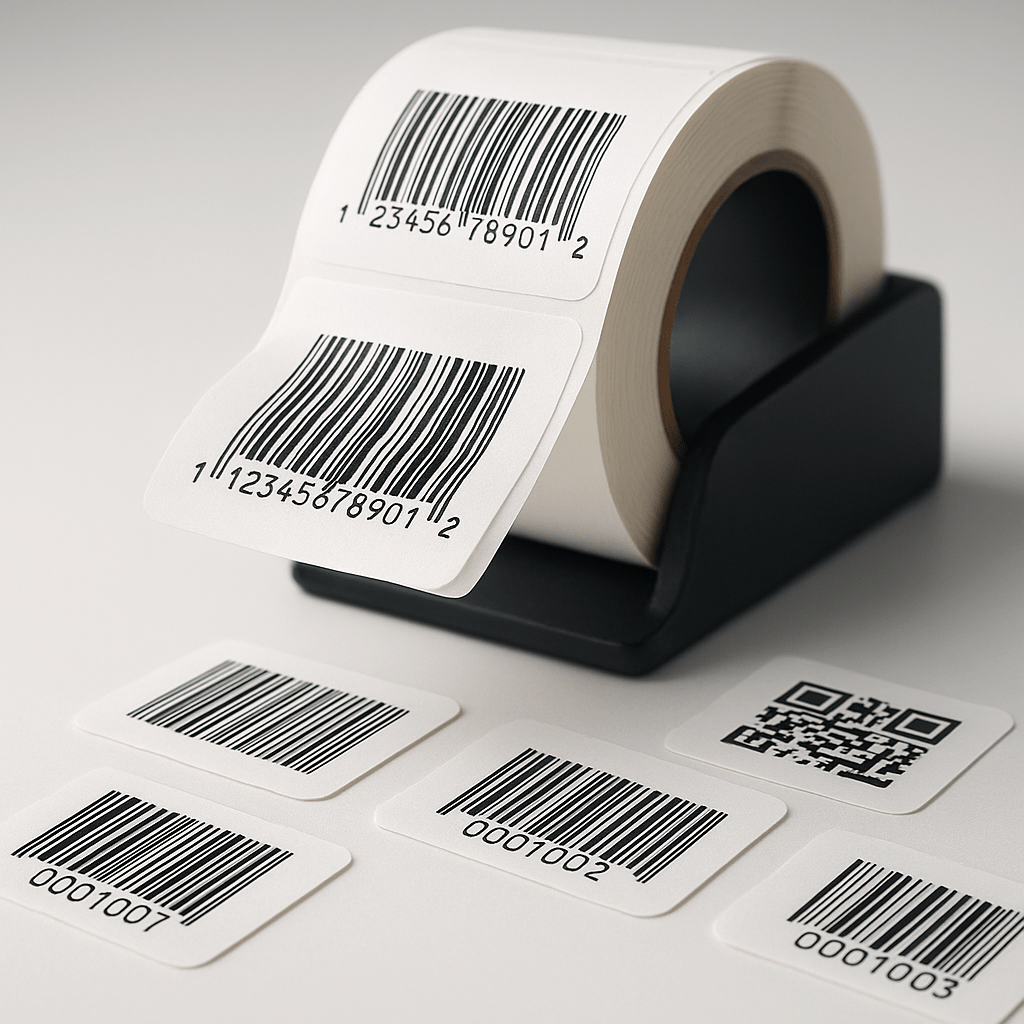 UPC barcode labels