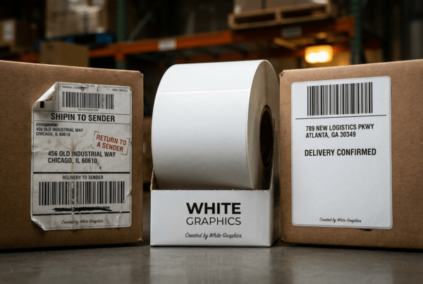 Label Cover Comp Cover-Up Labels | Custom Printed Labels | White Graphics