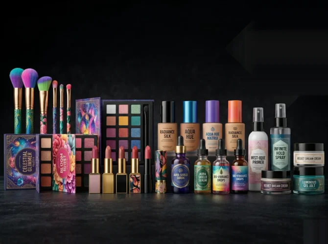 Beauty And Make Up Labels Packaging