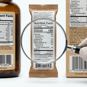 Nutrition facts labels