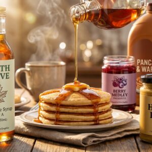 Custom syrup and condiment labels