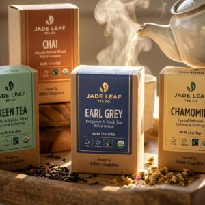 Custom tea product labels