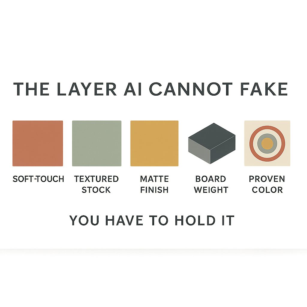 Five tactile qualities a screen cannot reproduce on a package